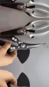 Kéo xương chịu lực cao cho nhà bếp-thép không gỉ gỉ gỉ bằng chứng kéo dụng cụ cắt cho xương gà thịt gia cầm grilli