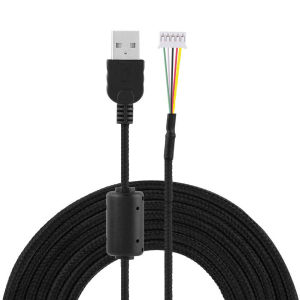Endgame Gear XM1R XM1RGB XMOne Mouse Nylon Woven USB Extension Cable Replacement Line Durable Flexible Plastic Material