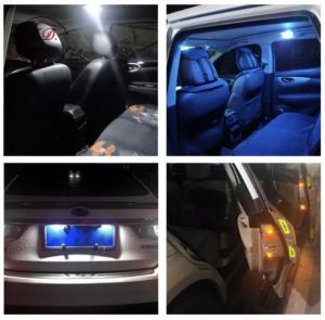 หลอดไฟเลี้ยวไฟหรี่ LED 45 ชิป ขั้วT10/T15 (1หลอด) สําหรับติดรถยนต์มอเตอร์ไซค์ สว่างตาแตก พร้อมส่ง