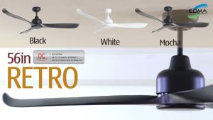 Review: Kipas Angin Gantung Plafon MT Edma 56in Retro dengan Remote Control