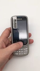 Nokia 6303C 6303ปลดล็อคต้นฉบับโทรศัพท์มือถือคลาสสิกเอฟเอ็ม GSM กล้อง3MP