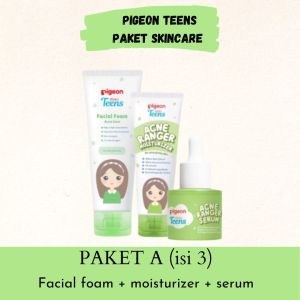 Pigeon Teens Acne Ranger 1 Paket Lengkap Skincare Anak Remaja