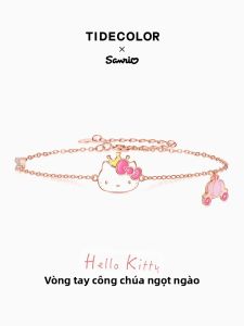 Tide color | Vòng Tay Bạc Hello Kitty