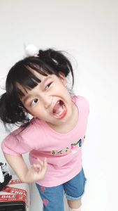 LITTLEKIMY - Celana Jeans Short pants Anak 3 sd 7 Tahun Celana Pendek Emily Hotpants Love Premium