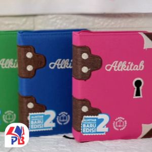 Alkitab Kristen Terjemahan Baru TB2 034 TI My Diary Cover Kain Resleting Terjemah baru Edisi 2