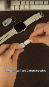 Aolon สมาร์ทวอทช์ชาร์จอะแดปเตอร์ Type-C ถึง CC02 สำหรับ Curve3 / Curve3 ultra / Navi R3 Ultra / Tetra R4 / Pulse/GT5 PRO/NEO/ CA01