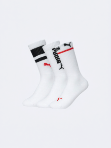 PUMA | Knit High Top New Style Kids Sports Socks 3 Pairs