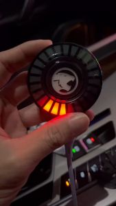 Car LED Light RGB Sound Control Voice Music Rhythm Pickup Lamp For Diffuser Vent Clip Air Fresheners Perodua Proton