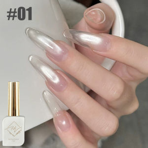 Sơn Móng Tay Dạng Gel Mắt Mèo Elf Trắng 1-12 Chiếc 12ml Hạt Thủy Tinh Trong Suốt Chủ Đề Halloween Mùa Thu Sản Phẩm Mới Gốc Nhựa