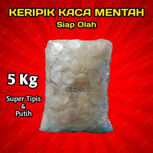 keripik kaca bahan mentah 10kg (paket usaha) dijamin tipis  siap olah (LANGSUNG DARI PABRIK)