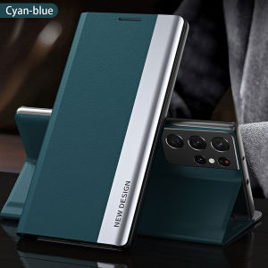 Ốp Điện Thoại Da Kèm Ngăn Đựng Thẻ Khóa Nam Châm Cho Samsung Galaxy Note 20 Ultra A17 A07 A56 A36 A26 A16 A06 A15 A25 A14 A34 A35 A54 A55 A13 A23 A53 A32 A22 A21s A50s A51 A52 A70 A71 4G 5G