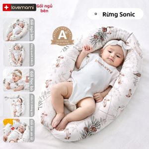 lovemami | Gối An Thần Cho Bé Đa Năng Hỗ Trợ Ngủ Nghiêng