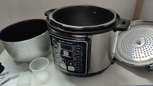 10 in 1 Electric Pressure Cooker Heavy Duty 5L Rice Cooker Inverter Cooking Pot Non-stick Rice Cooking Pot With Steamer