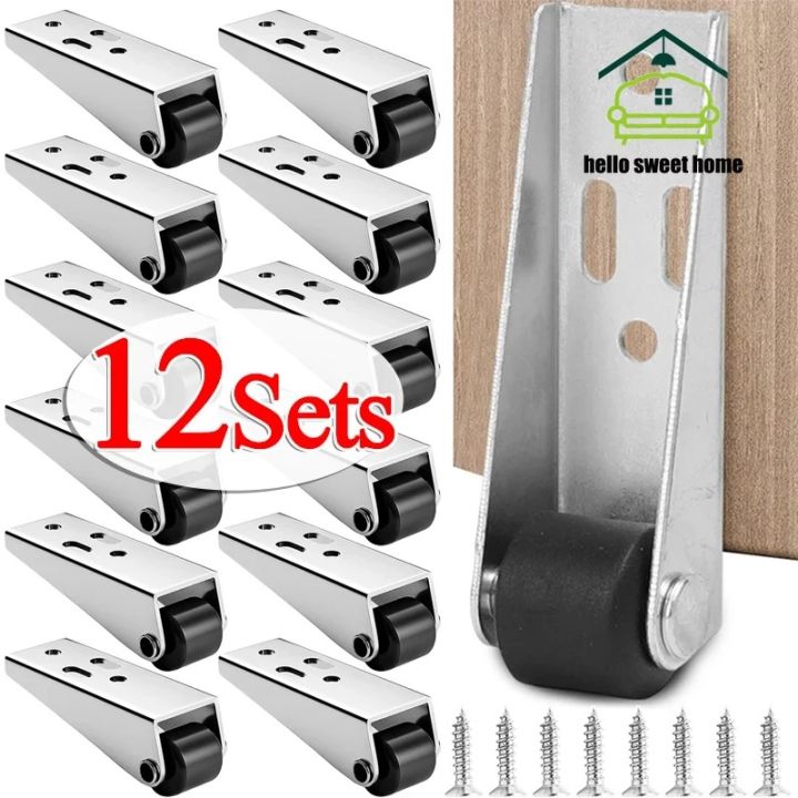 Sliding Door Track Pulley Silent Vertical Micro Furniture Mobile Load