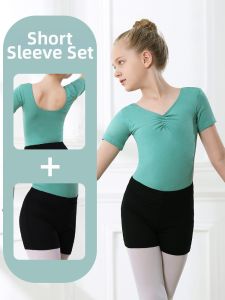 Girls Summer Dance Uniform Shorts and Tee Set