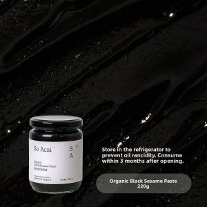 SO ACAI | Pure Organic Nut Spread Sesame Almond Peanut