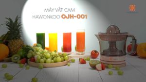 Máy Vắt Cam HAWONKOO OJH-001-PK Hồng Pastel 30W 600ML Hàng Chính Hãng Bảo Hành 12 Tháng - Thương Hiệu Hàn Quốc