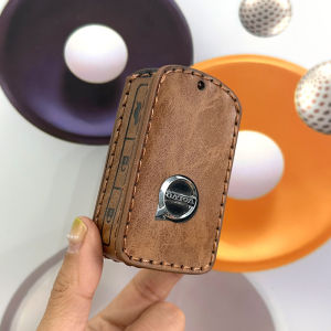 2023 Volvo Xc90 Key Cover Sporty Car Fashion Bag Buckle High End S60 S90 Xc60 Xc40 Automobile Accessory Synthetic Leather