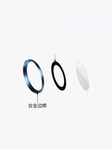 Ring Lensa Kamera Metal iPhone 11-16 & Tempered Glass Kamera Warna Keren Mewah