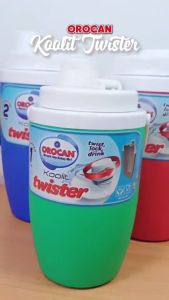 OROCAN KOOLIT TWISTER Water Cooler Jug Water Storage Assorted Colored Water Jug Water Cooler to Freshen Up Easy to Handle Water Cooler Jug
