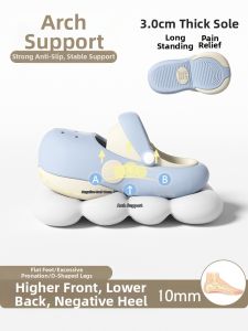 TAIZINA | Orthopedic Posture Correcting Negative Heel Clogs