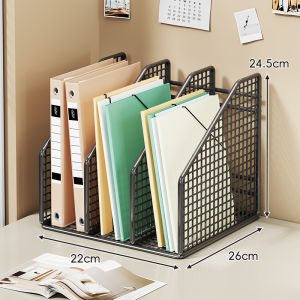 WUBUWEI | Office File Organizer Metal Rack Document Shelf