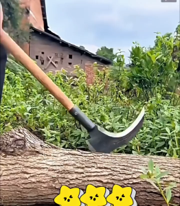 2in1-60cmเคียวเหล็กแมงกานีส มีดหวด มีดดายหญ้า มีดทำสวน ด้ามเหล็ก ทนทาน น้ำหนักเบา ใช้สำหรับตัดไม้ ตัดหญ้า ตัดแต่งกิ่งไม