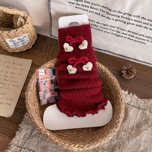 Warm Thick Wool Sock Leggings for Girls