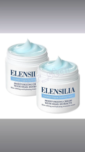 Elensilia Escargot Original Soothing Snail Cream Korean Moisturizing Extract Hyaluronic