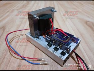 Power inverter PAC / VAC 6 MOSFET Trafo 5A flip flop adjustable STRONG & JOSS MANTAP COD