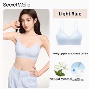 Secret World | Breast Gathering Breathable Slim Strap Back Beautiful Bra