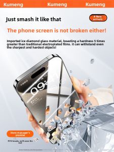 KUMENG | Anti-Fingerprint Anti-Shatter Anti-Peep Full-Screen Tempered Glass Screen Protector