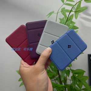 Spigen MagSafe Wallet Stand Case Invisible Magnetic Wireless Charging Compatible Desk Stand Card Holder for Apple iPhone 12-17 Promax