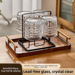 Baroquehouse | Relief Design Heat Resistant Water Glass Set