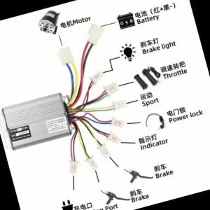 36V/48V 1000W Motor Speed Controller Electric Bike Brush 30A DC for Bicycle Parts