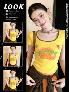 Dopamine Sweet & Spicy Fruit Print T-shirt