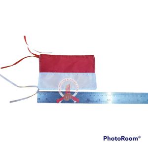 BENDERA MOTOR MERAH PUTIH 15cm X 10cm