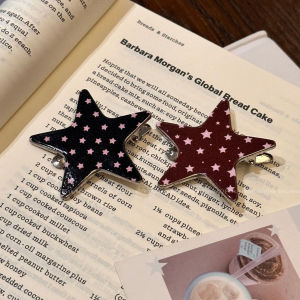 PINK EMPRESS | Bobby Pin For Side Bangs And Fringe 2026 New Design Star Polka Dots
