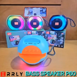 Speaker Bluetooth Speaker Portable Speaker Wireless Bluetooth Musix Box LED P 60 Stereo