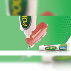Polident Perekat Gigi Tiruan Flavor Free 60g