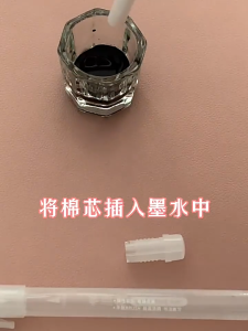 Refillable Calligraphy Brush Pen Imported Tip Reusable Ink Brush Pen Small Medium Large Script Extra Fine Chinese Writing Practice Brush Sumi Ink Pen Beginner Art Supplies Stationery Drawing Tool