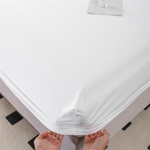 Customized Pure Cotton Bed Canopy King Size Australian Queen Double Dustproof Urine Proof Mattress Protector Cover Bedding Accessories