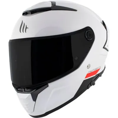 MT THUNDER 4 SV GLOSS Pearl white (Free Clear Lens)