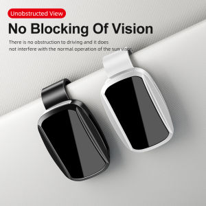 Suitable for Toyota Wigo Vios Corolla Camry Yaris Raize RAV4 Veloz Rush Fortuner Innova Zenix Hilux Car New Car Glasses Clip Car Multi-function In-car Sunglass Holder Ticket Clip Sun Visor Storage