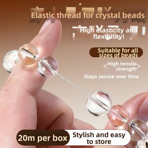 TINGGU | Transparent Elastic Bead String Cord