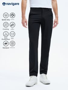 Navigare | Quick-Drying Black Slim Pants