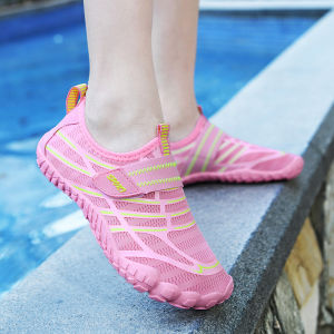 Childrens Outdoor Hiking Shoes Water Park Quick Interference Water Shoes Anti-slip Swimming Water And Land Two-way Summer Camp Beach Shoes