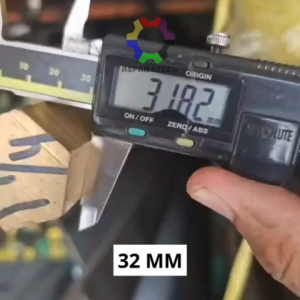 Segi enam 32 mm kuningan hexagonal brass