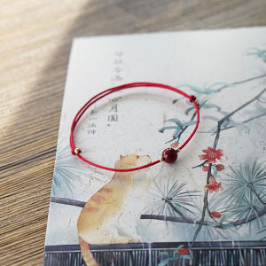 เรียบง่าย ดีไซน์ สีม่วง ทอง สีทราย สร้อยข้อมือคู่ Lucky Bead Anniething สีขาว เคลือบ ทันสมัย เครื่องประดับสําหรับผู้ชายและผู้หญิง