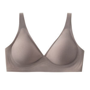SUJILIANGPIN | Seamless Fixed-cup Summer Thin Bra Small Breast Lift Prevent Sagging Reduce Underarm Bulge Wireless